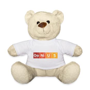 Periodensystem Genius - Teddy - Weiß - Vorne