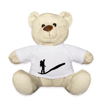 Adventure Travel Hiking Mountain - Teddy Bear - white - Front