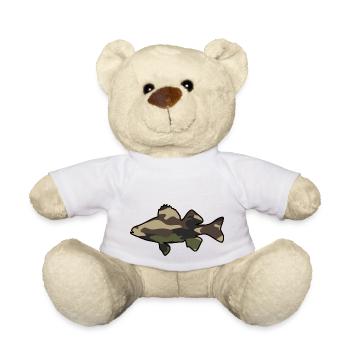 Barsch grün - Teddy - Weiß - Vorne