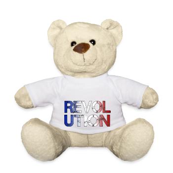 Révolution France - Nounours - blanc - Devant