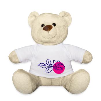 Flower Flower Plant - Teddy Bear - white - Front