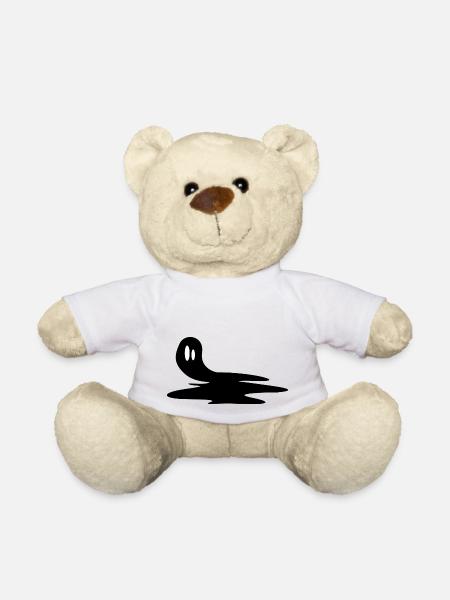 Tâche d'encre - Nounours - blanc