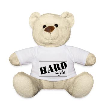 Dancing Dance Music - Teddy Bear - white - Front