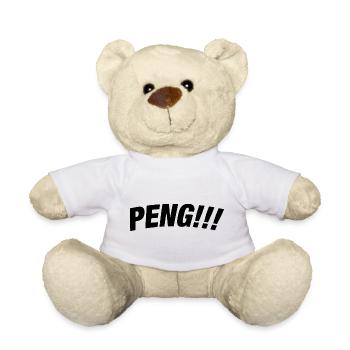 Paintball Airsoft - Teddy - Weiß - Vorne