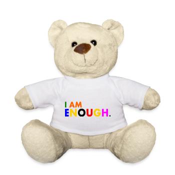 I am enough - Teddy - Weiß - Vorne