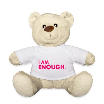I am enough - Teddy - Weiß - Vorne