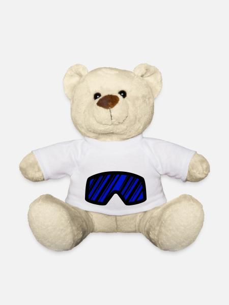 skibrille - Teddy - Weiß