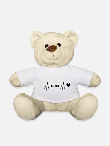 Love - Teddy Bear - white