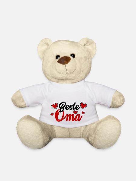 beste oma - Teddy - Weiß