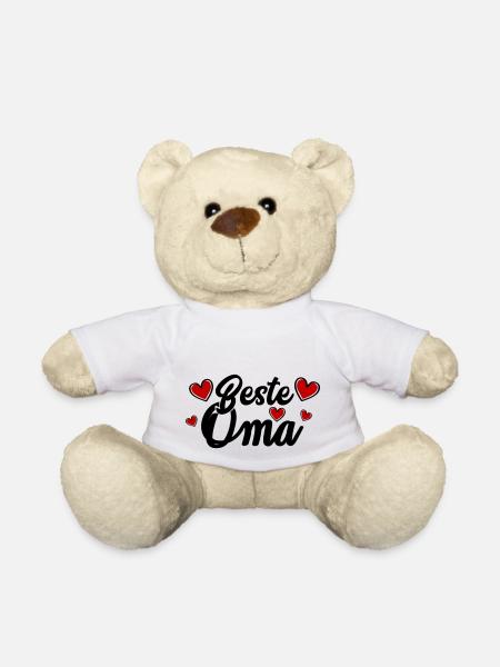 beste oma - Teddy - Weiß