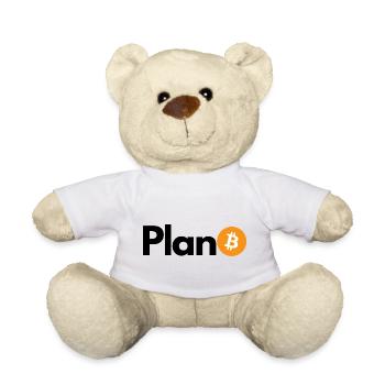 Crypto Plan BITCOIN 1 BTC - Nounours - blanc - Devant