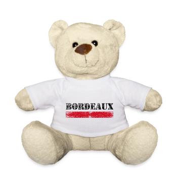 Bordeaux Vintage - Teddy - Weiß - Vorne