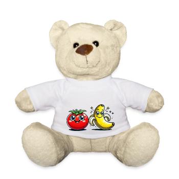 Tomate Banane - Nounours - blanc - Devant