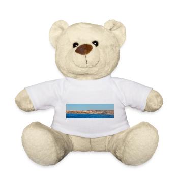 Gozo (Għawdex) Island Mġarr Għajnsielem town Malta - Teddy Bear - white - Front