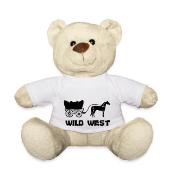 western kutsche wild west - Teddy - Weiß - Vorne
