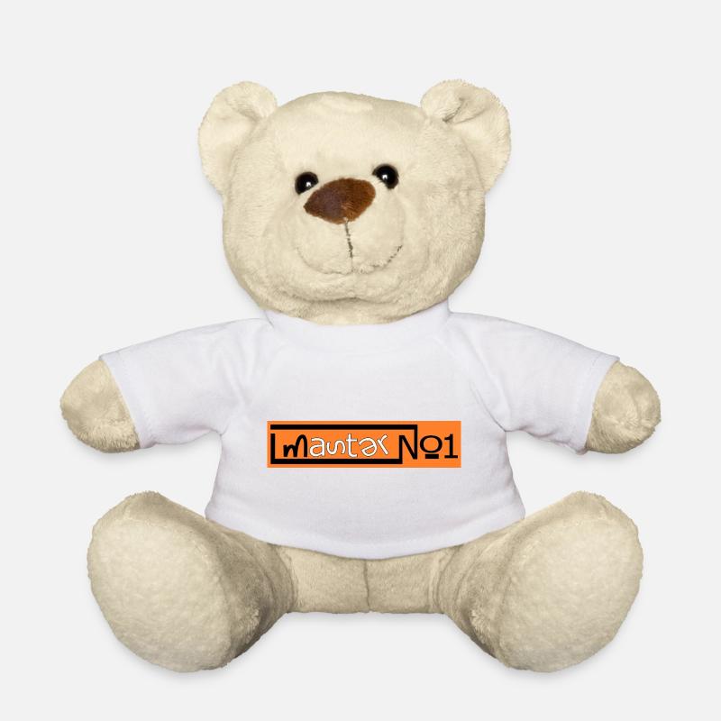 Maître numéro un - Nounours - blanc