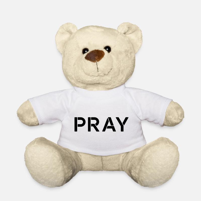 Priez une citation de motivation positive - Nounours - blanc