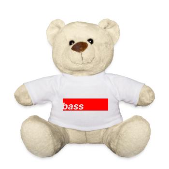 Bass - Teddy Bear - white - Front