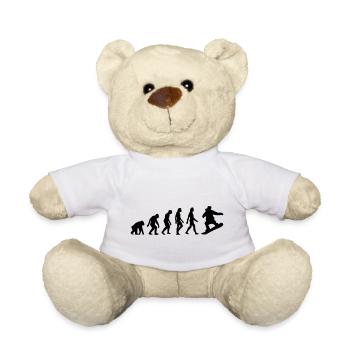 Die Evolution von Snowboarding - Teddy - Weiß - Vorne