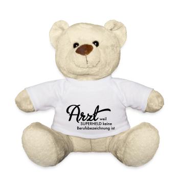 Arzt - Teddy - Weiß - Vorne