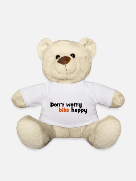 Motorrad - Teddy - Weiß