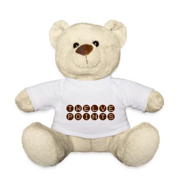 Twelve Points #2 - Teddy - Weiß - Vorne