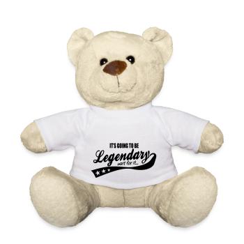it's going to be legendary- epic style - Teddy - Weiß - Vorne