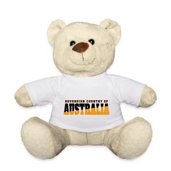 Sovereign Country of AUSTRALIA - Teddy - Weiß - Vorne