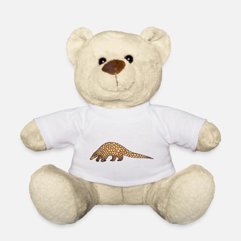 Pangolin 02 - Nounours - blanc