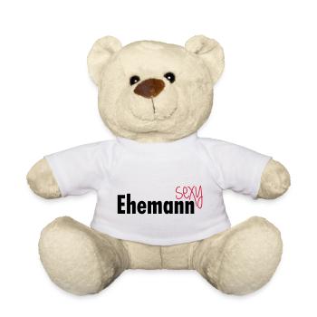 Sexy Ehemann - Teddy - Weiß - Vorne
