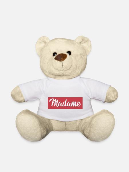 Madame - Teddy - Weiß