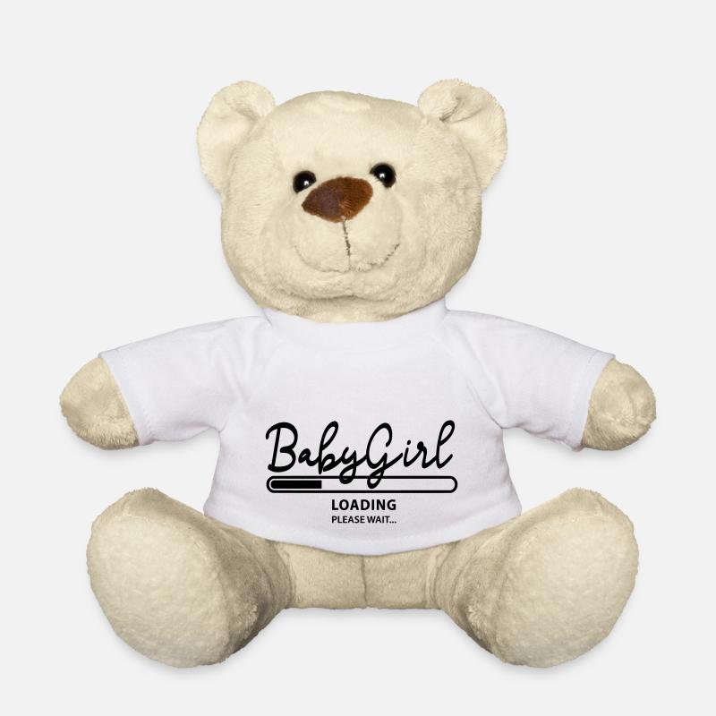 Baby girl loading - Teddy - Weiß