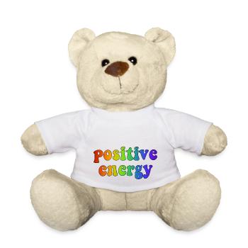 POSITIVE ENERGY - Teddy - Weiß - Vorne