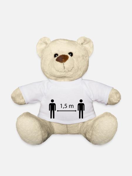 distance - Nounours - blanc