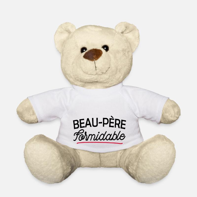 Beau-père formidable - Nounours - blanc
