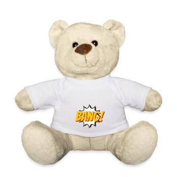 Bang. t shirt bang comics comics comics comics - Teddy Bear - white - Front