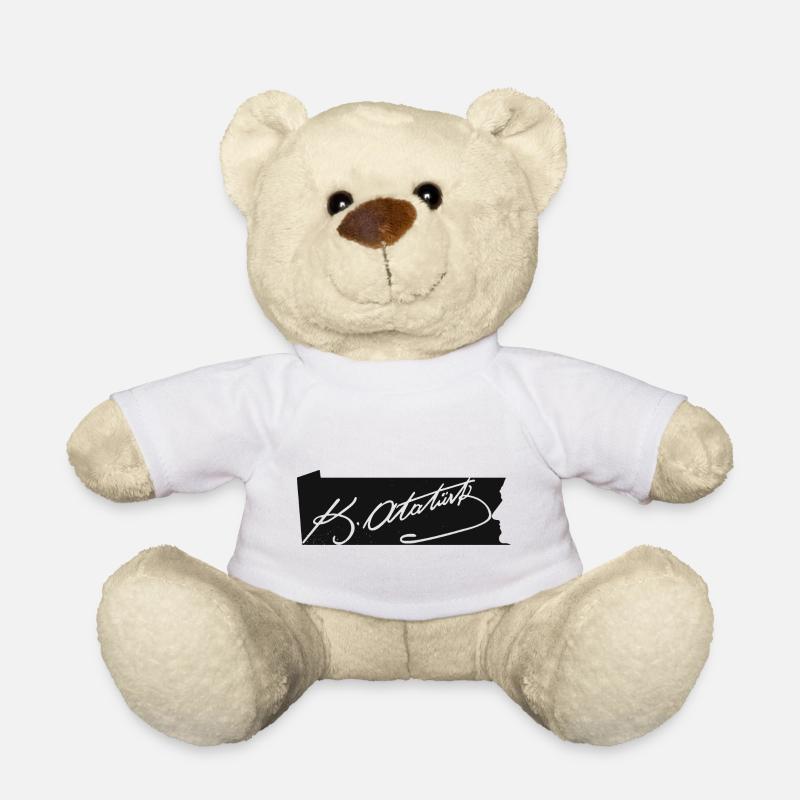 Mustafa Kemal Ataturk Teyya - Nounours - blanc