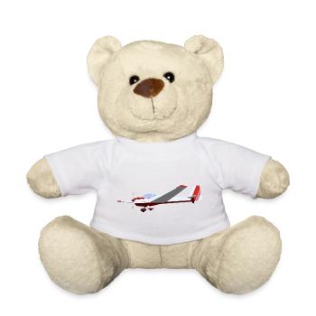 falke Motorsegler Mose TMG avion pilote pilote - Nounours - blanc - Devant