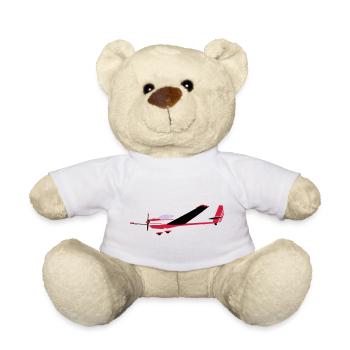 falke Motorsegler Mose TMG avion pilote pilote - Nounours - blanc - Devant