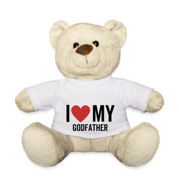 Ich liebe meinen Paten - Teddy - Weiß - Vorne