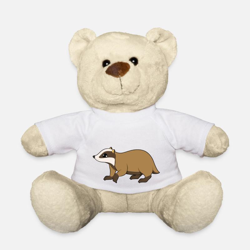 Dachs - Teddy - Weiß