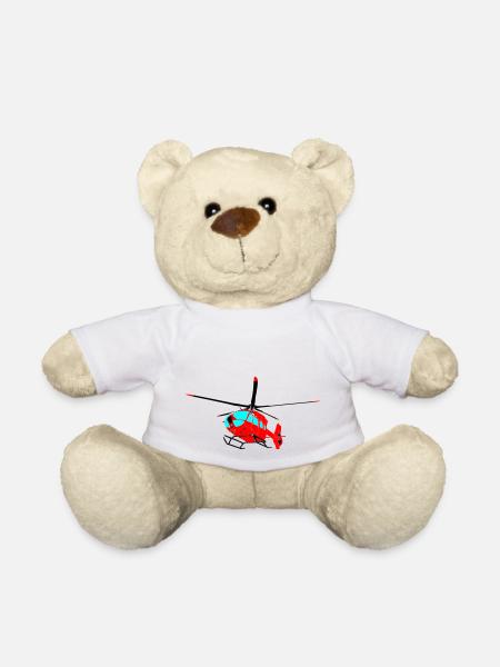 ec145t2 Hélicoptère Hélicoptère Hélicoptère Pilote - Nounours - blanc