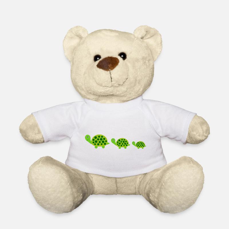 Tortue Tortues - Nounours - blanc