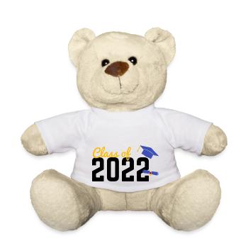 Class of 2022 - Graduation in 2022, University - Teddy Bear - white - Front