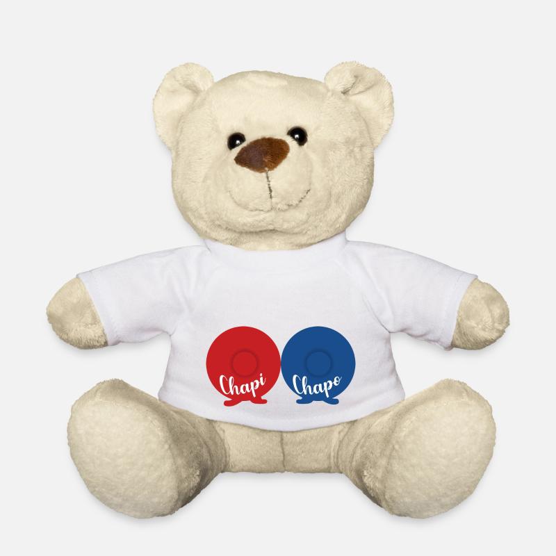 chapichapo - Nounours - blanc