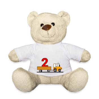Traktor - Teddy - Weiß - Vorne