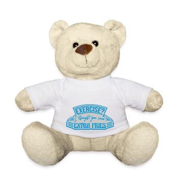Exercice Extra Fries Citation - Nounours - blanc - Devant