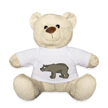 Ours 3 - Nounours - blanc - Devant