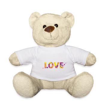 Amour - Nounours - blanc - Devant