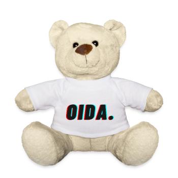 oida. - Das Wiener Original - Teddy - Weiß - Vorne